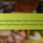 Almond Wedding Cakes: Flavor Enhancements, Cultural Significance, and Presentation Styles