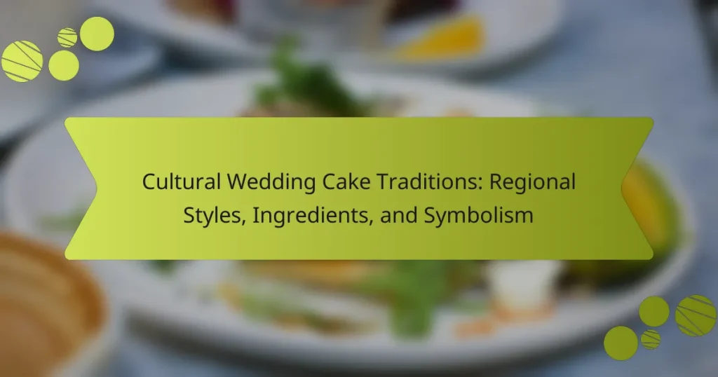 Cultural Wedding Cake Traditions: Regional Styles, Ingredients, and Symbolism