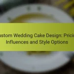 Custom Wedding Cake Design: Pricing Influences and Style Options