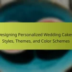 Designing Personalized Wedding Cakes: Styles, Themes, and Color Schemes
