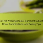 Gluten-Free Wedding Cakes: Ingredient Substitutes, Flavor Combinations, and Baking Tips