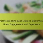 Interactive Wedding Cake Stations: Customization, Guest Engagement, and Experience
