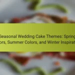 Seasonal Wedding Cake Themes: Spring Flavors, Summer Colors, and Winter Inspirations